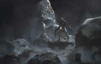 Wallpaper Stones The Darkness Freak Monster Humanoid Creature