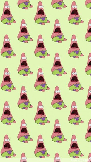Wallpaper Hipster Vintage Spongebob iPhone