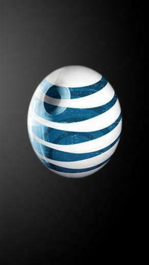 At T Death Star Logo iPhone Wallpaper S 3g
