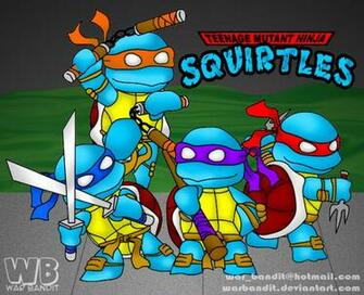 Teenage Mutant Ninja Squirtles By Warbandit