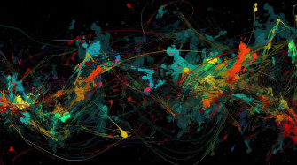 Abstract Drip Paint Art HD Wallpaper 4k Background