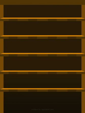 The Base Portrait Template For iPad Shelf Wallpaper Looks Like