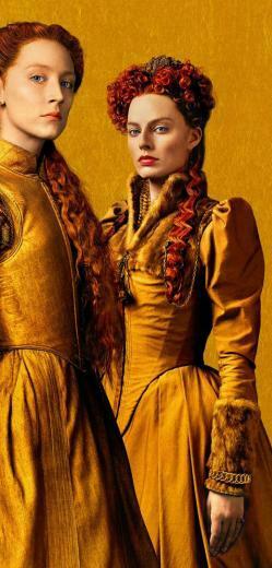 Margot Robbie And Saoirse Ronan In Mary Queen Of Scots