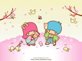 Little Twin Stars Wallpaper