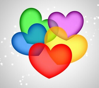Wallpaper Love Butterflies Colorful Hearts Sand Neon