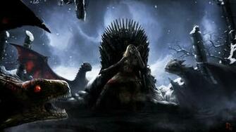 Daenerys Targaryen On Iron Throne Game Of Thrones Wallpaper