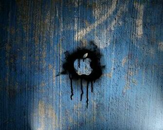 Apple Graffiti Wallpaper