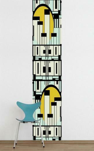 Art Deco Mural Chin Clyde Grace