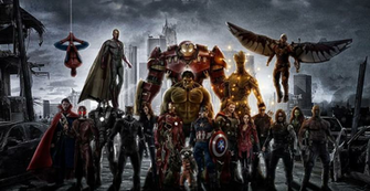 I Had This Awesome Infinity War Fan Made Wallpaper In My