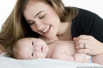 Wallpaper Mothers Day Cute Baby With Mother Pictures