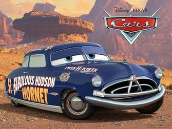 Doc Hudson Race Car From Pixar Cars Movie Desktop Wallpaper