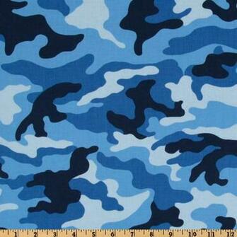 Blue Camo All Kippot
