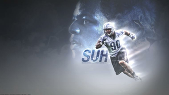 Nfl Wallpaper Detroit Lions Ndamukong Suh