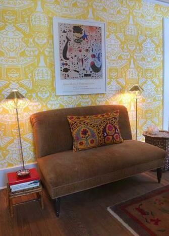 The Vase Wallpaper By David Hicks Via Jennifer Dengel Aestheticoisesu