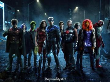 Dc Titans Wallpaper Top Background