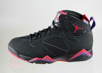 Startseite Nike Air Jordan Retro Raptors Schwarz Rot Lila