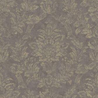Distressed Damask Wallpaper Border Inc