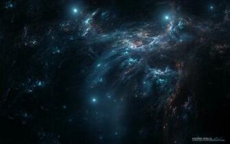 Outer Space Stars Nebulae Wallpaper