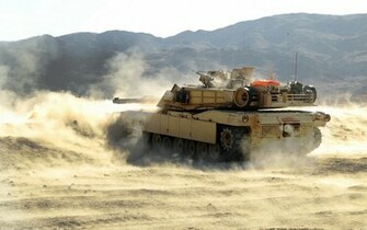 Wallpaper M1 Abrams Tank United States Marine Corps