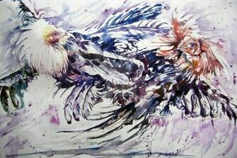 Cock Fight By Indradri