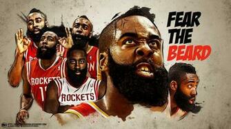 James Harden Fear The Beard Wallpaper By Michaelherradura On