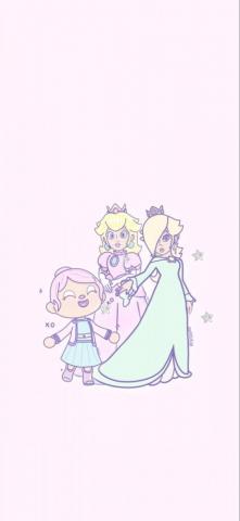 Nintendo Girls Wallpaper Peach Animal Crossing Girl