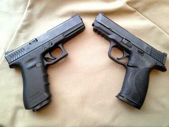 Glock Vs M P Modern Service Weapons