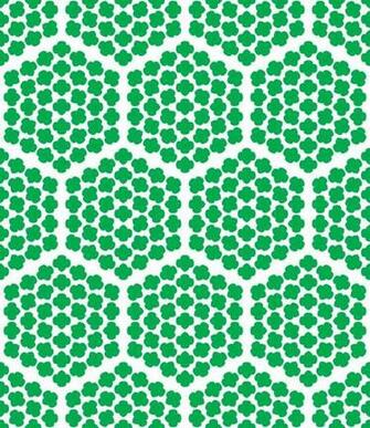 Girl Scout Trefoil Honeycomb Background Pattern