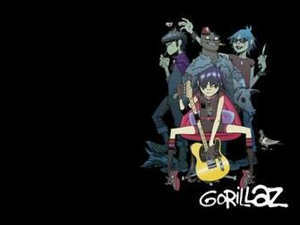 Wallpaper 2d Gorillaz