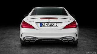 Mercedes Amg Sl Color Diamond White Rear HD