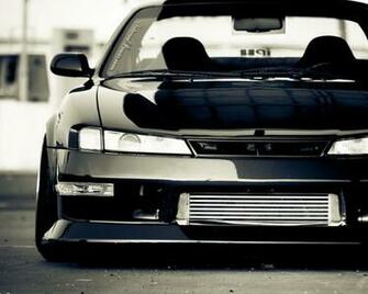 Nissan Silvia S13 Car Tuning Street Night HD Wallpaper Walls