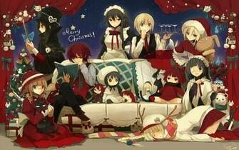 Merry Christmas Anime Wallpaper Top