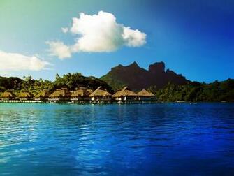 Bora Island Scenery Wallpaper Travel HD