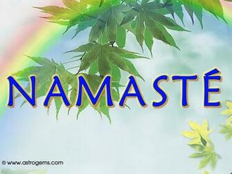 Namaste Wallpaper