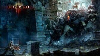 Barbarian Fight Diablo High Definition Wallpaper HD