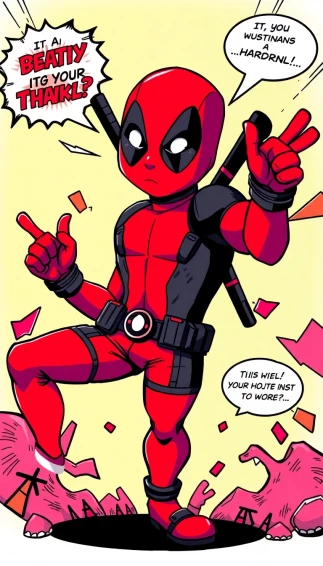 Funny Deadpool Wallpaper