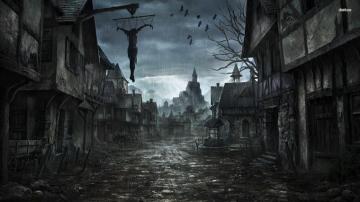 Vintage Scary Wallpaper Top Background