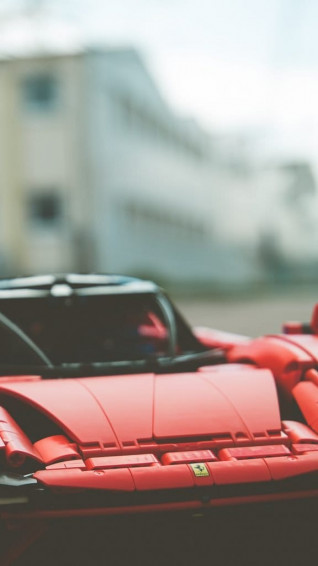 Ferrari Daytona Sp3 Stuck In Plastic