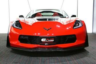 Chevy Corvette C7 Z06 Coupe Cars Red Wallpaper Background