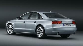 Audi A8 Hybrid Rear Car HD Wallpaper Background