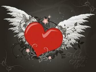 The Heart With Wings Wallpaper