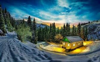 Winter Cabin