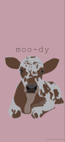 Cow Phone Wallpaper Cute Home Screen
