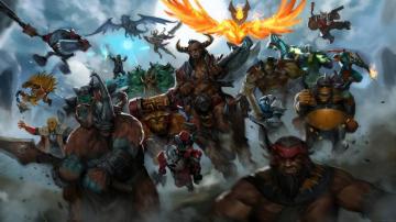 Dota All Heroes Wallpaper HD Teahub Io