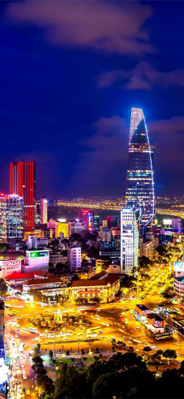 Ho Chi Minh City iPhone Wallpaper