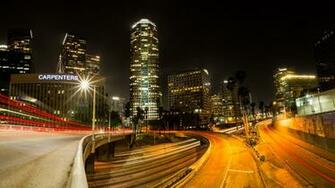 Los Angeles City Night Wallpaper