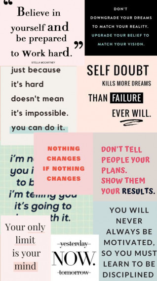 Phone Wallpaper Positive Quotes Motivational
