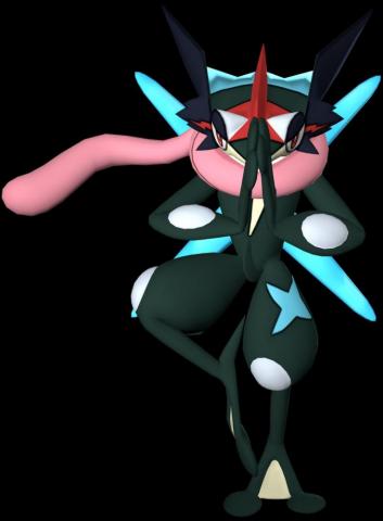Shiny Ash Greninja Render Sfm By Arrancon