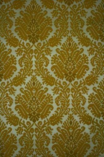 Vintage Velvet Flock Damask Wallpaper Flocked Papier Peint