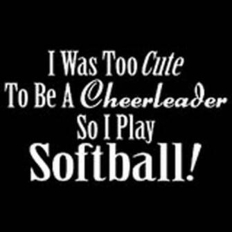 Cute Softball Background Fair Game